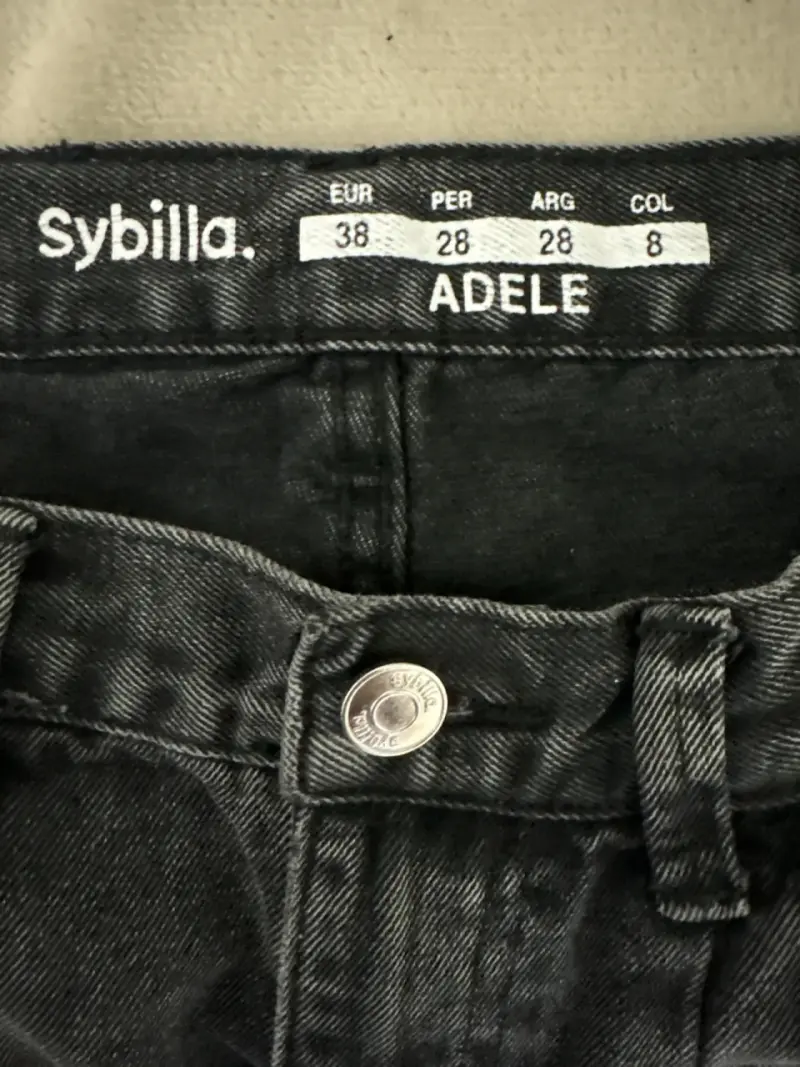Pantalones jeans negros Sybilla - 2
