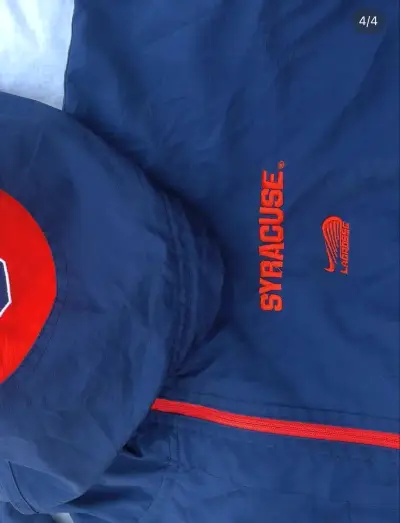 Chaqueta azul Syracuse Nike - miniatura 1