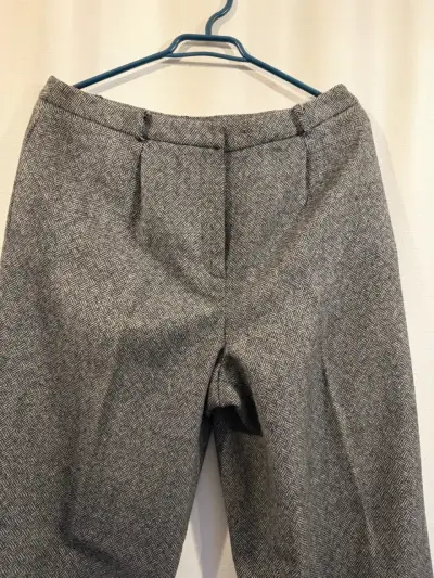 Pantalones de lana gris Talbots 10 - miniatura 2