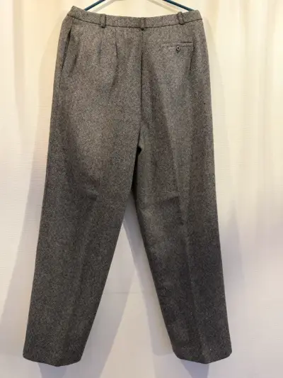 Pantalones de lana gris Talbots 10 - miniatura 6