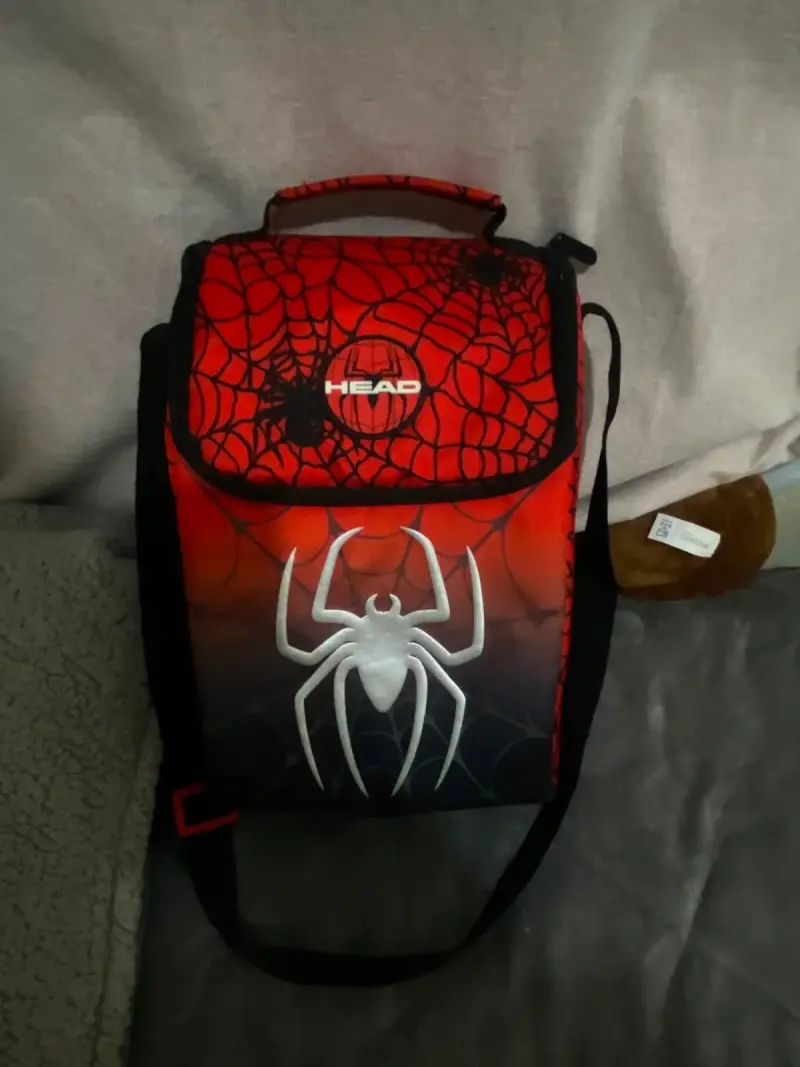 Lonchera Spider-Man roja