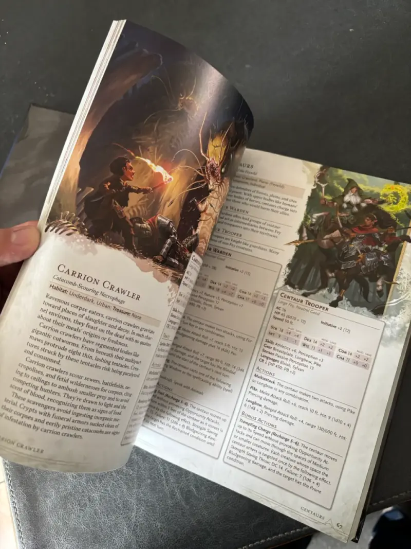 Monster Manual Dungeons & Dragons 2024 - 6