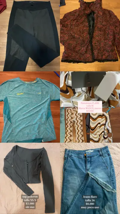 LOTE ROPA Y BOTAS - miniatura 4