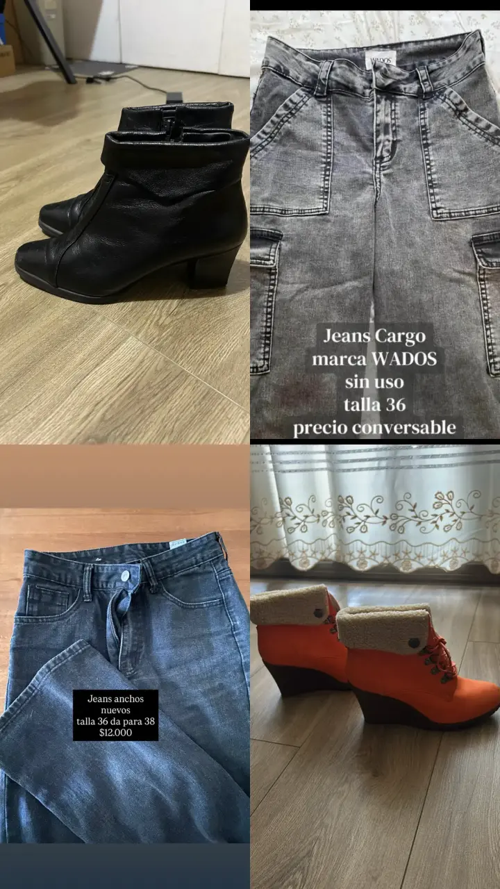 LOTE ROPA Y BOTAS - 5