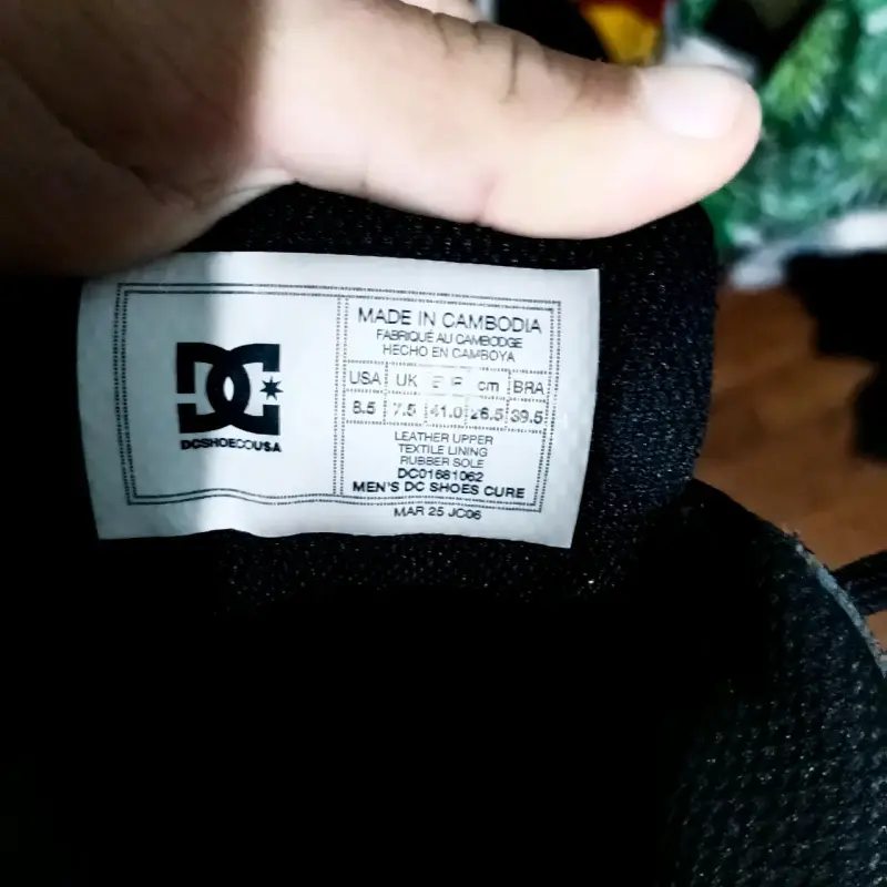 Zapatillas negras DC - 4