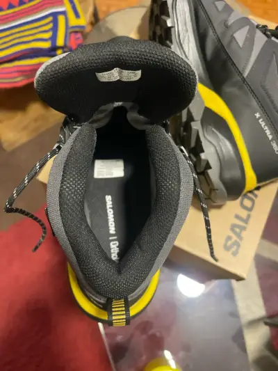 Botas trekking Salomon negras - miniatura 5