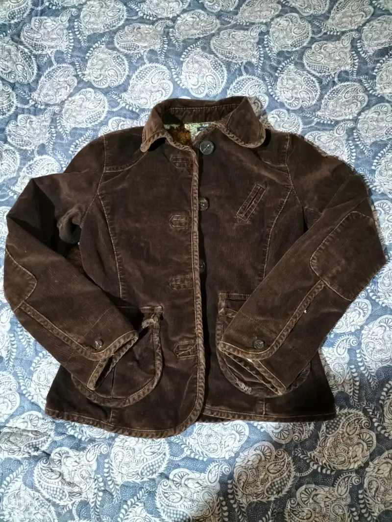 Chaqueta de pana marrón - 1