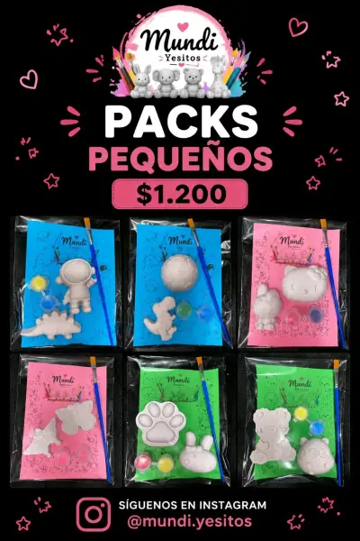 Packs de yeso para pintar - miniatura 1