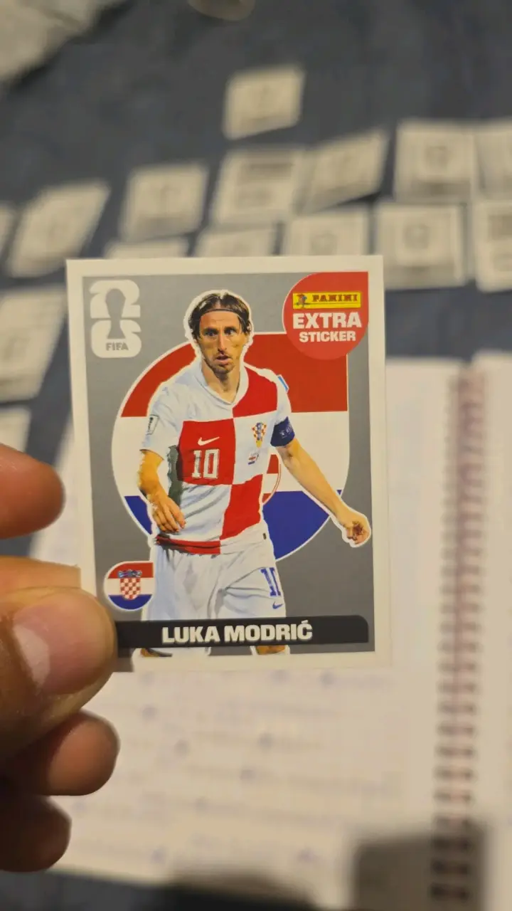 Lámina Panini Luka Modric