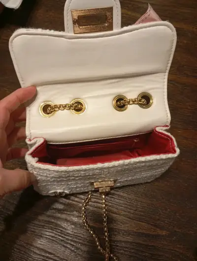 Cartera de hilo con lazo rosa - miniatura 4