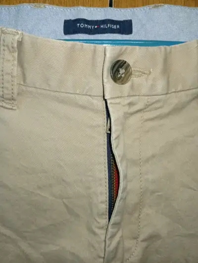 Pantalones Tommy color beige para hombre - miniatura 2