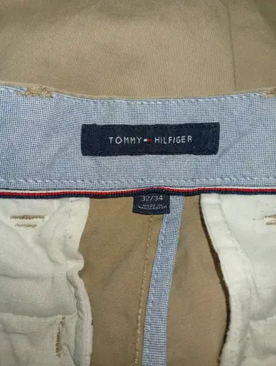 Pantalones Tommy color beige para hombre - miniatura 3