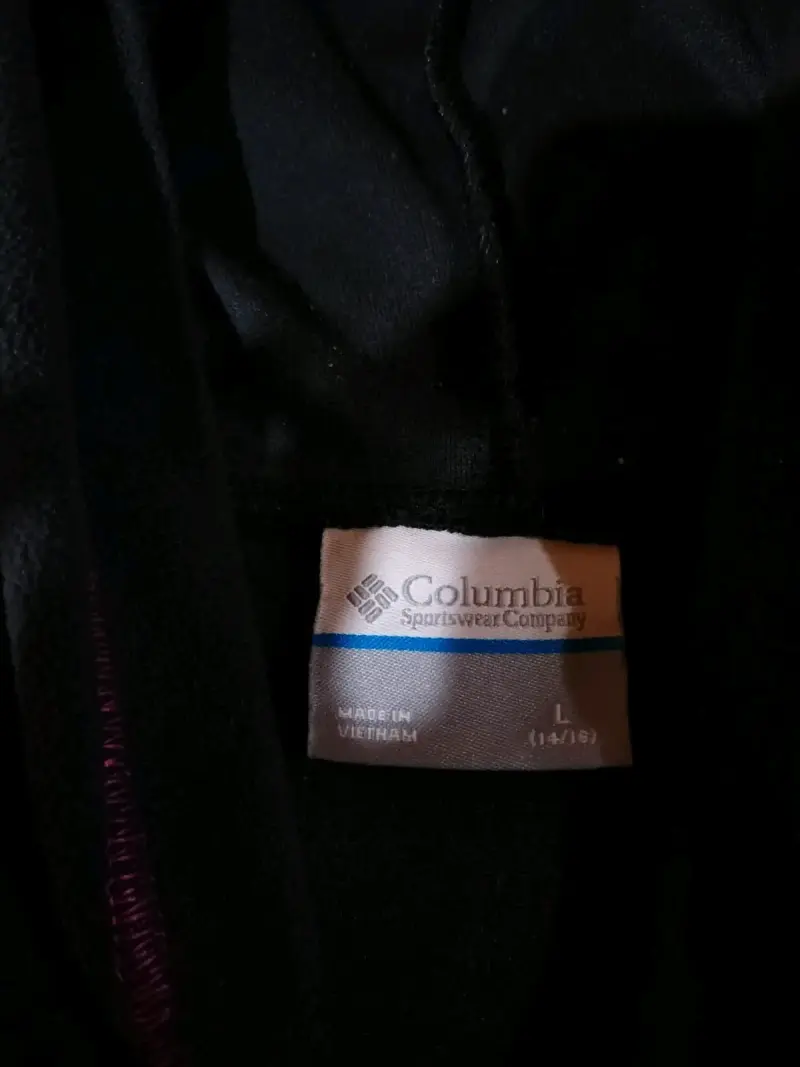 Poleron Columbia negro - 1