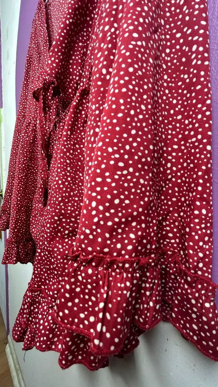 Enterito / shorts con mangas amplias talla M/s - 2