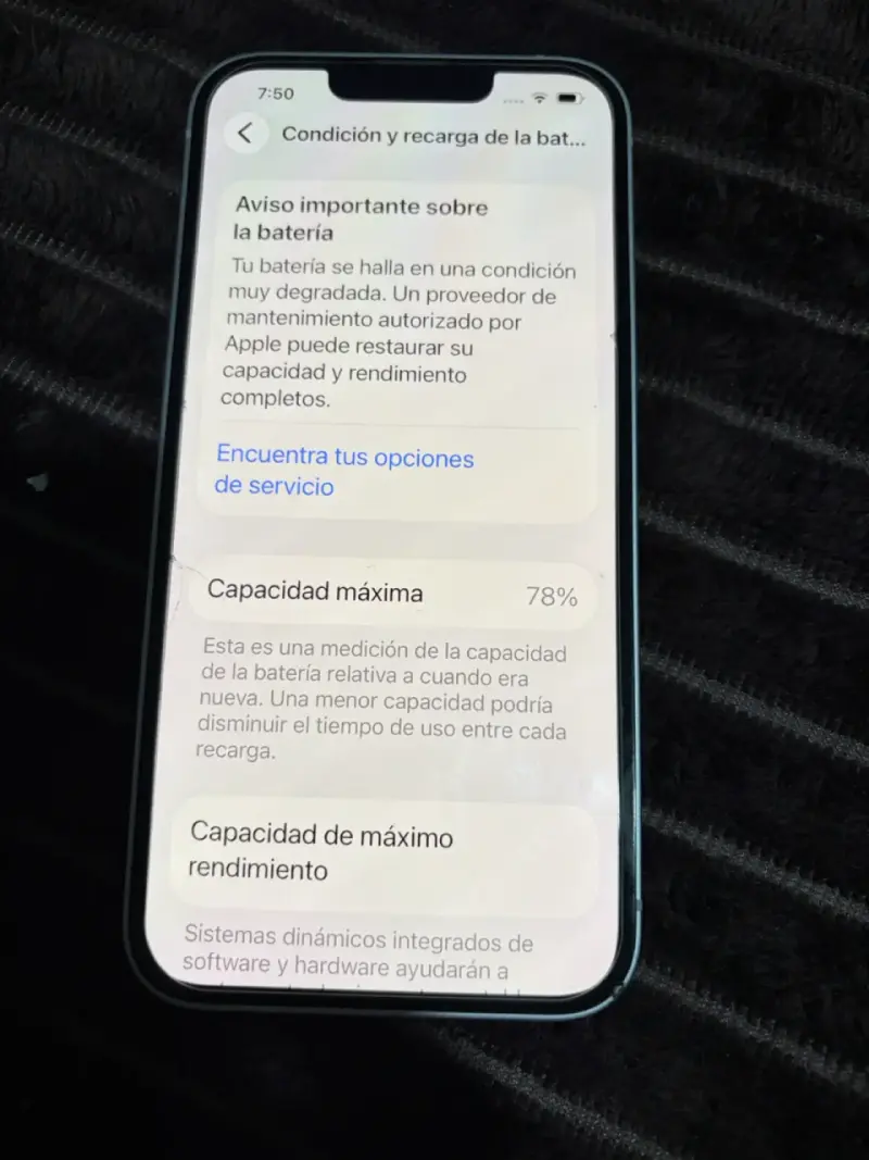 iPhone 13/128Gb en buen estado blanco - 3