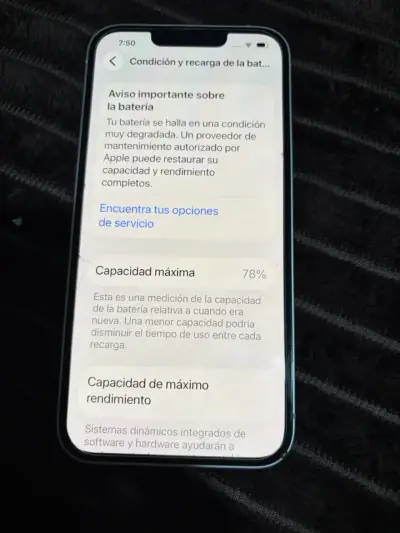 iPhone 13/128Gb en buen estado blanco - miniatura 3