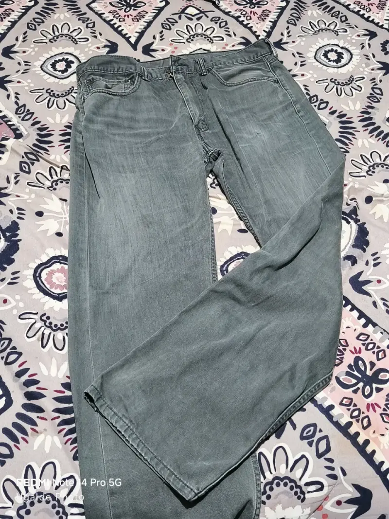 Jeans verde hombre - 1