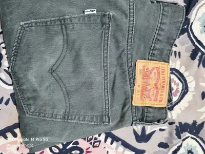 Jeans verde hombre - miniatura 2