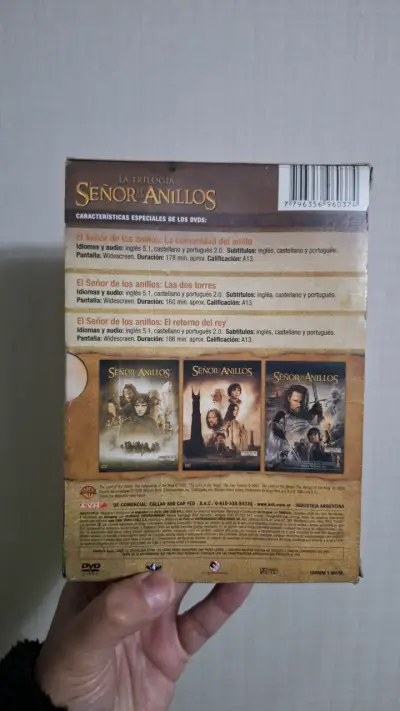 Trilogía El Señor de los Anillos DVD - miniatura 2