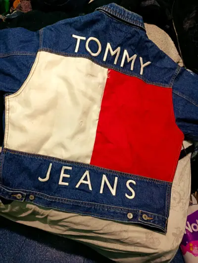 Chaqueta Tommy Jeans tricolor - miniatura 1