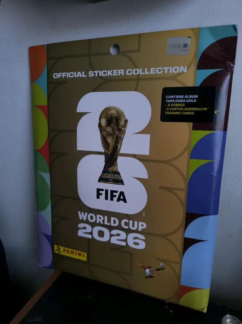 Álbum tapa dura Gold FIFA World Cup 2026