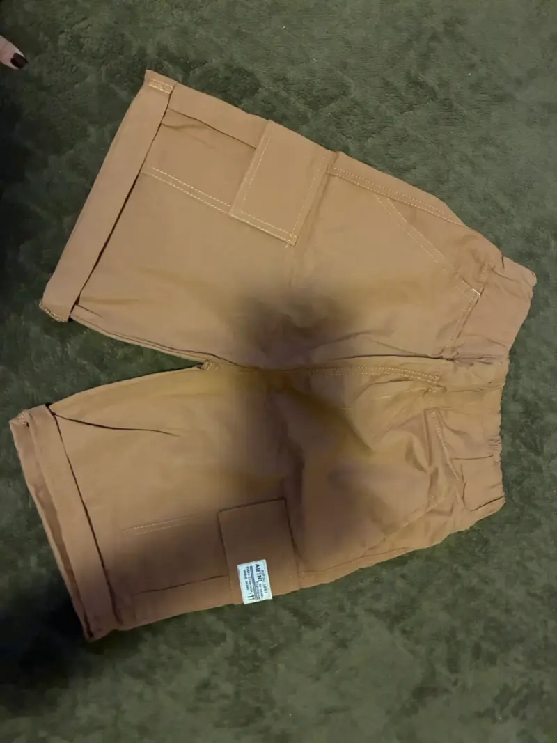 Shorts beige niño - 2
