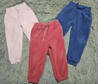 Pack pantalones de polar para niña - miniatura 1