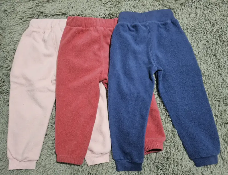 Pack pantalones de polar para niña - 3