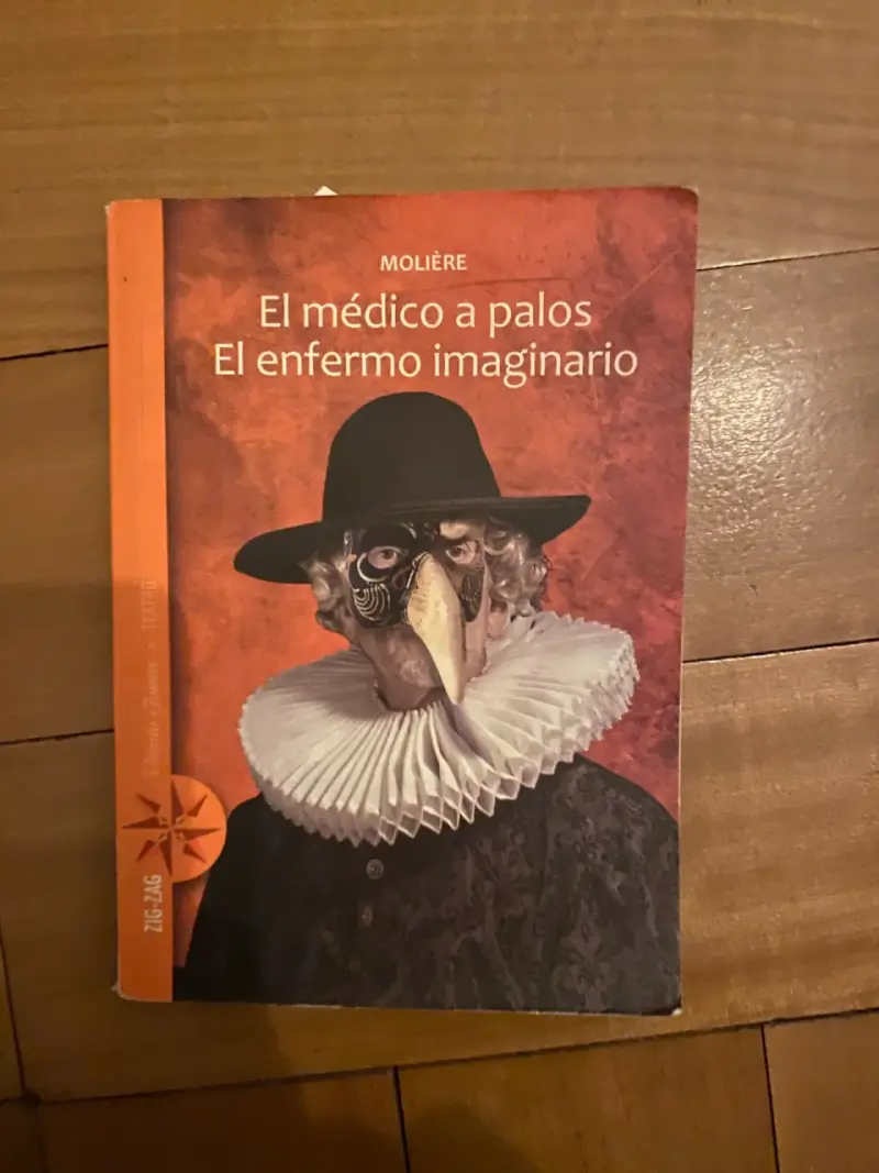 Libro 'El médico a palos y El enfermo imaginario'