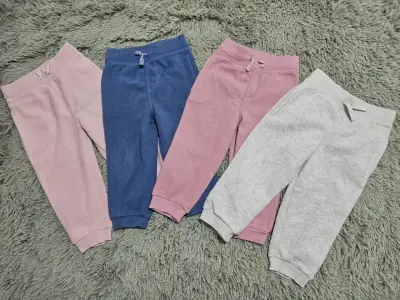 Pack Pantalones de polar para niña - miniatura 1