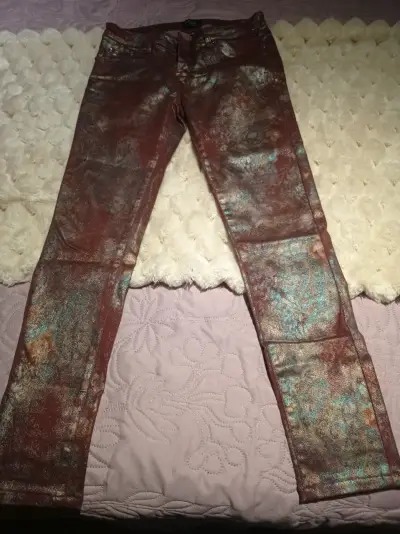 Pantalones estampados metálicos - miniatura 1