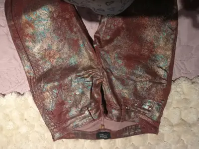Pantalones estampados metálicos - miniatura 3