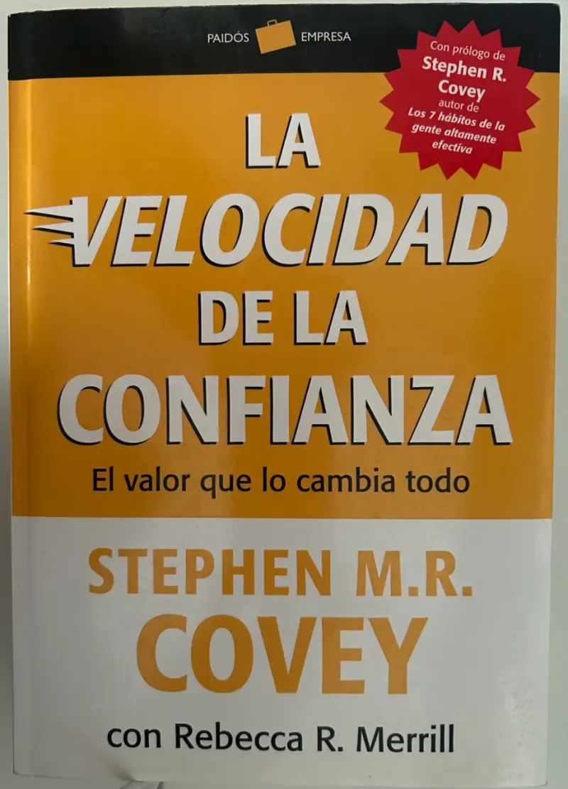 Libro La Velocidad de la Confianza
