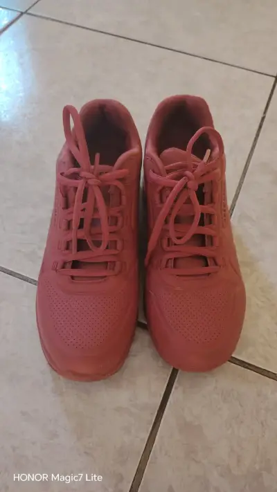 Zapatillas Skechers rojas - miniatura 3