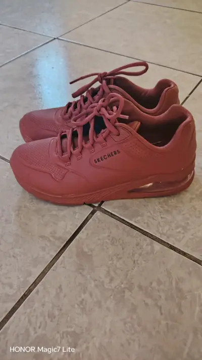 Zapatillas Skechers rojas - miniatura 4
