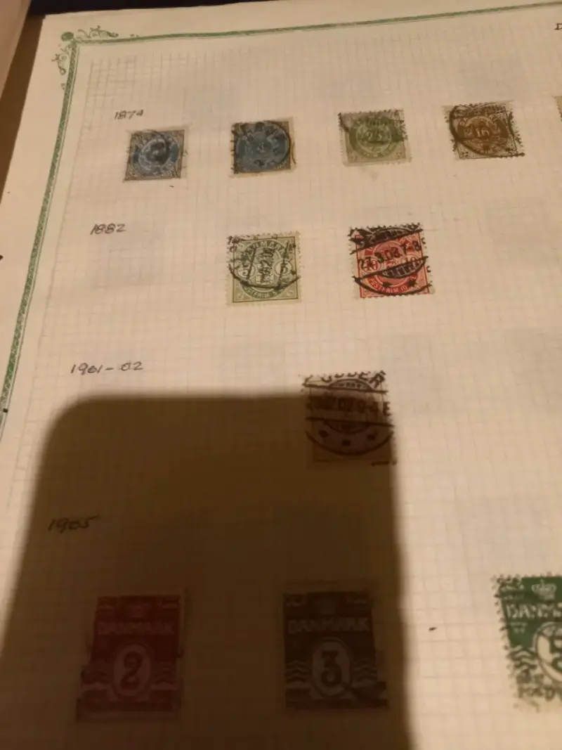 Colección de estampillas chilenas antiguas - 4