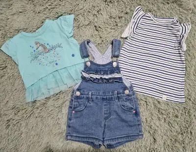 Conjunto de 3 prendas niña verano - miniatura 1