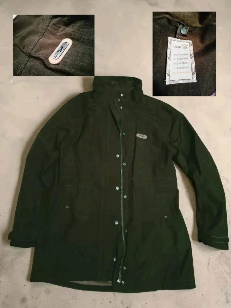 Parka verde Lippi talla XL