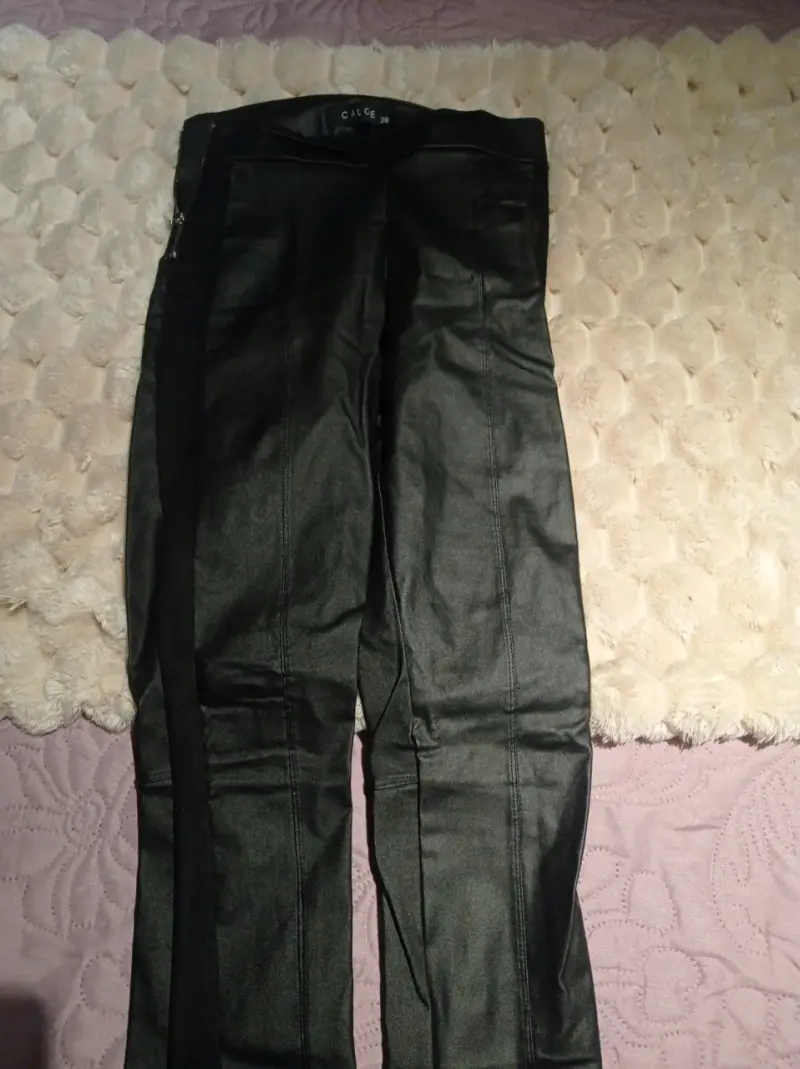 Pantalones negros CALCE talla 38 - 2