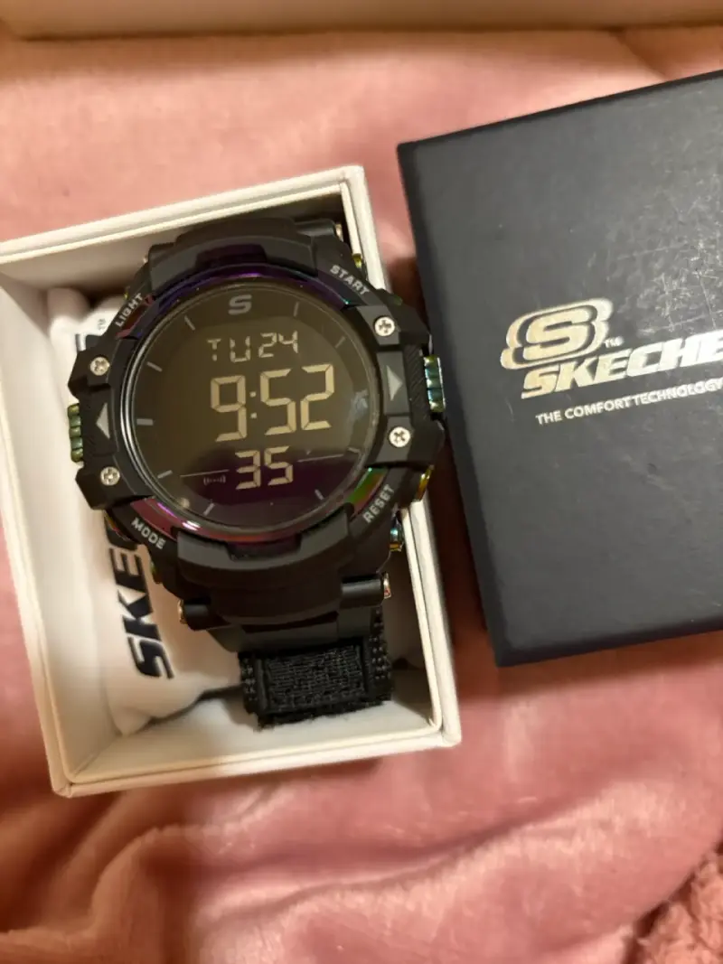 Reloj deportivo Skechers negro - 1