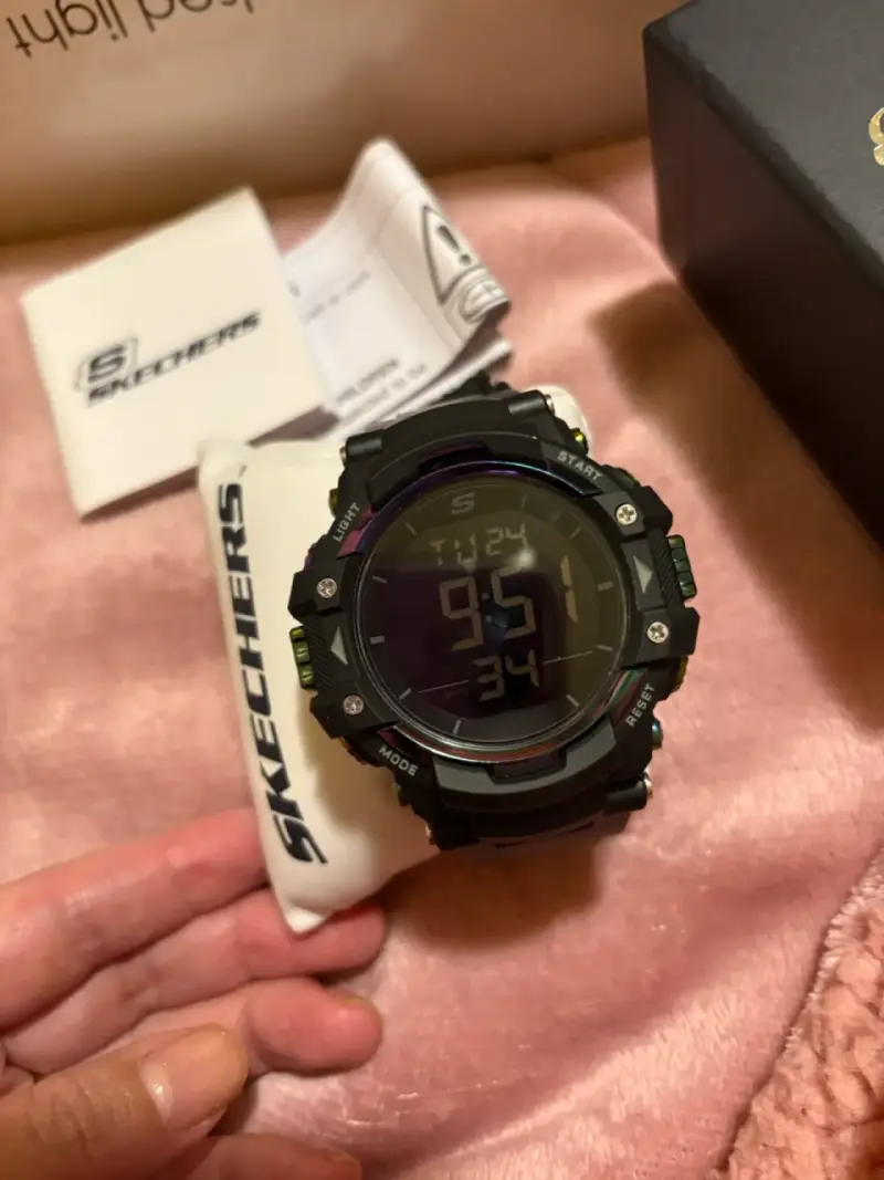Reloj deportivo Skechers negro - 4