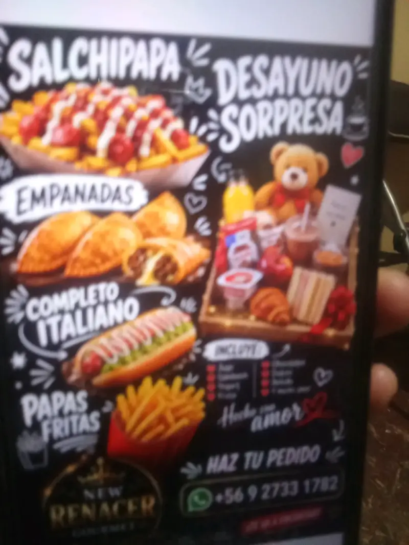 Oferta de comida rápida variada