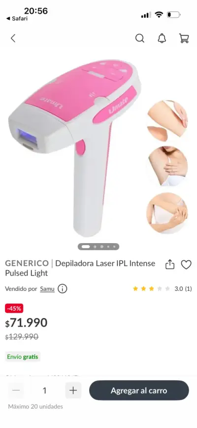 Depiladora láser - miniatura 6