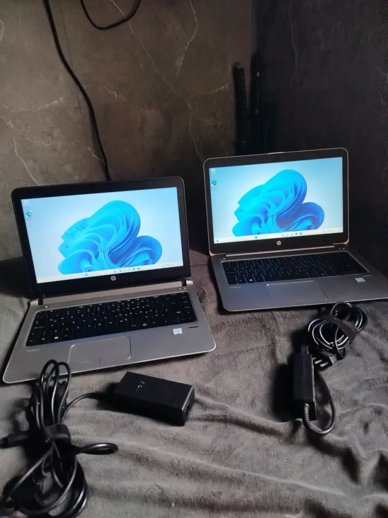 Dos laptops HP usadas