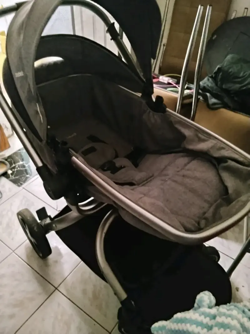 Coche de bebé Bebesit gris - 2