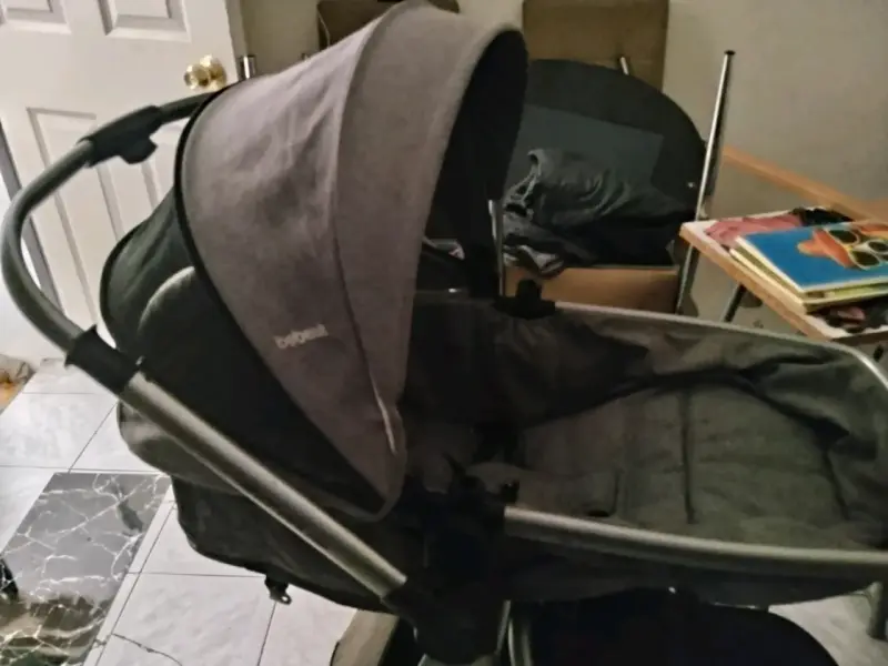Coche de bebé Bebesit gris - 3