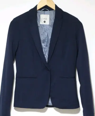 Blazer azul marino para mujer - miniatura 1