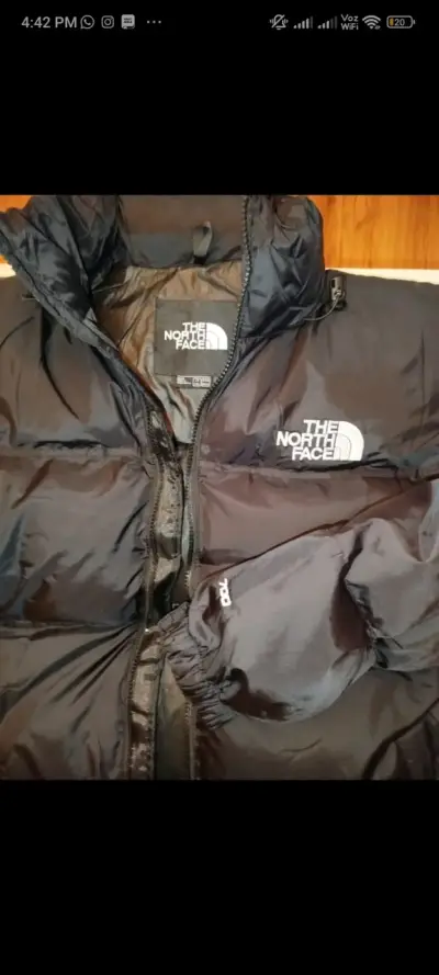 Parka The North Face 700 negra - miniatura 1