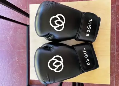 Guantes de boxeo negros B.Soul - miniatura 1