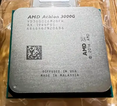 AMD ATHLON 3000G 3.5 GHz | AM4 | RADEON VEGA 3. - miniatura 1